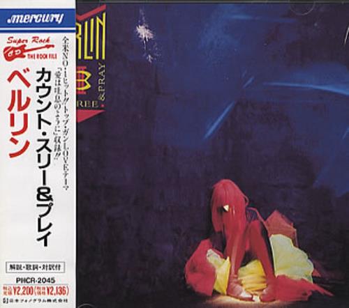 Berlin Count Three & Pray CD album (CDLP) Japanese BERCDCO206806