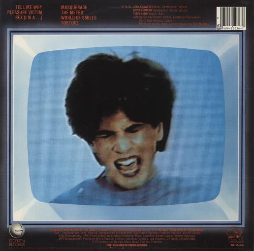 Berlin Pleasure Victim vinyl LP album (LP record) US BERLPPL34430