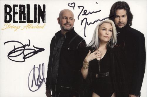 Berlin Strings Attached + Signed Postcard vinyl LP album (LP record) US BERLPST766318