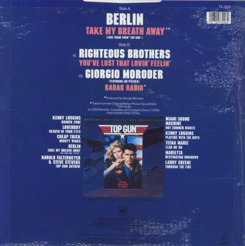 Berlin Take My Breath Away - shrink 12" vinyl single (12 inch record / Maxi-single) UK BER12TA838540