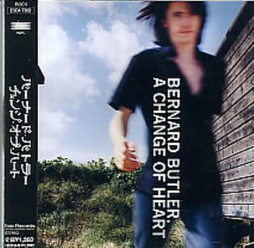 Bernard Butler A Change Of Heart CD single (CD5 / 5") Japanese BEBC5AC123078