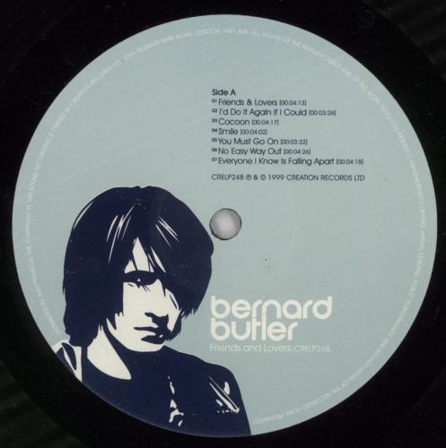 Bernard Butler Friends And Lovers vinyl LP album (LP record) UK BEBLPFR869983
