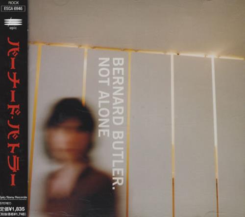 Bernard Butler Not Alone CD single (CD5 / 5") Japanese BEBC5NO168374
