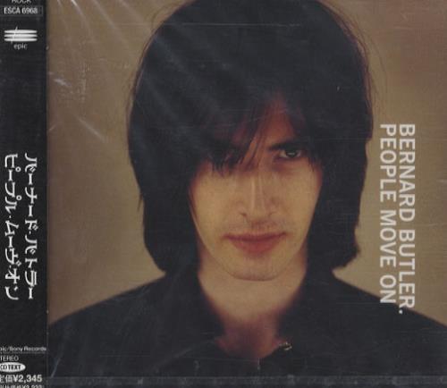 Bernard Butler People Move On CD album (CDLP) Japanese BEBCDPE428177