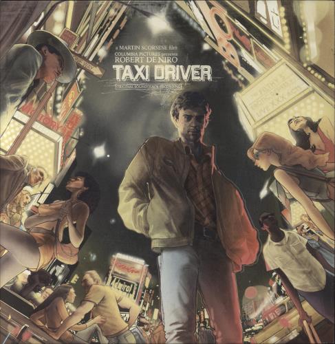 Bernard Herrmann Taxi Driver - 180gm White/Yellow/Black Vinyl vinyl LP album (LP record) US 1BHLPTA856974