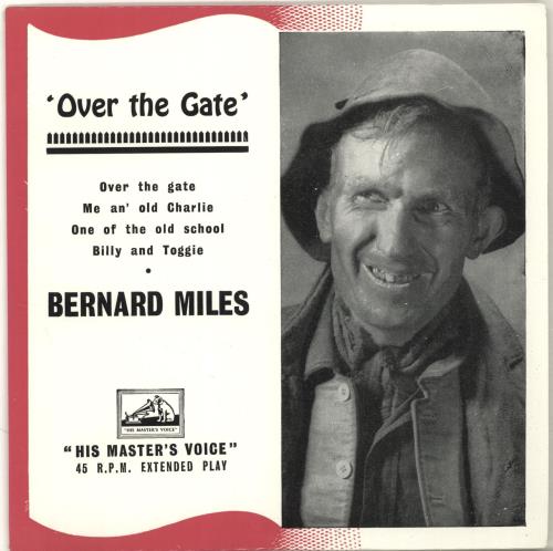 Bernard Miles Over The Gate 7" vinyl single (7 inch record / 45) UK B7T07OV696871