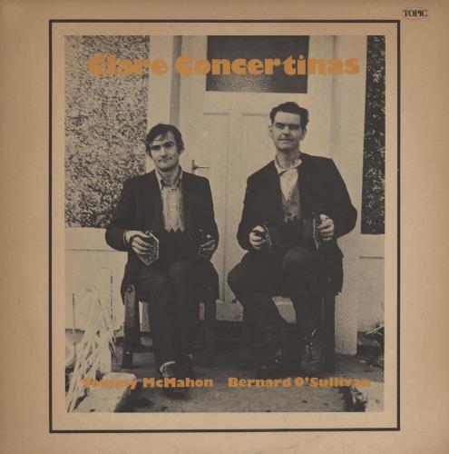 Bernard O'Sullivan Clare Concertinas vinyl LP album (LP record) UK 26RLPCL762259