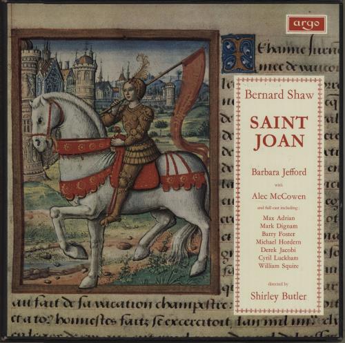 Bernard Shaw Saint Joan Vinyl Box Set UK I4YVXSA669807