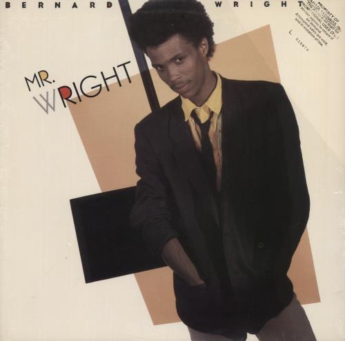 Bernard Wright Mr. Wright - Gold Promo Stamp - Sealed vinyl LP album (LP record) US B5RLPMR868642