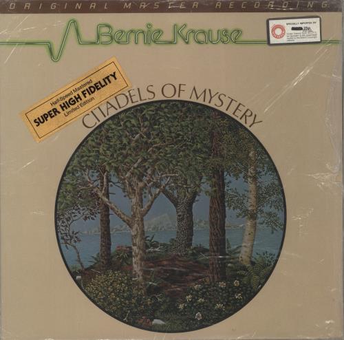 Bernie Krause Citadels Of Mystery vinyl LP album (LP record) US BKELPCI342443
