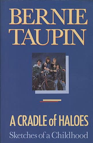 Bernie Taupin A Cradle Of Haloes - AUTOGRAPHED book UK B-TBKAC321985