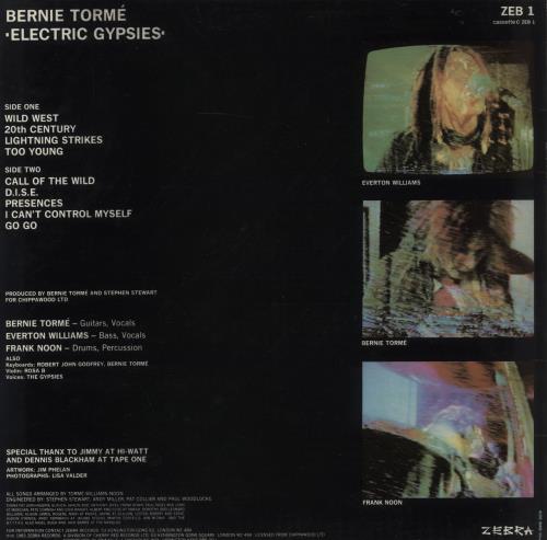 Bernie Torm� Electric Gypsies vinyl LP album (LP record) UK BK-LPEL558465
