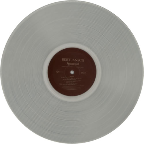 Bert Jansch Heartbreak - 200gm - Clear vinyl LP album (LP record) US JSHLPHE603984