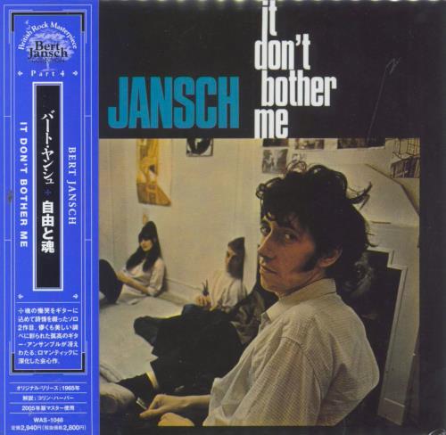 Bert Jansch It Don't Bother Me CD album (CDLP) Japanese JSHCDIT799766
