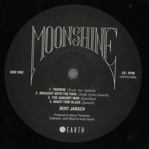 Bert Jansch Moonshine vinyl LP album (LP record) UK JSHLPMO858819