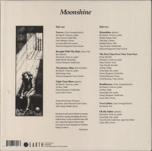 Bert Jansch Moonshine vinyl LP album (LP record) UK JSHLPMO858819