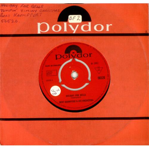 Bert Kaempfert Holiday For Bells 7" vinyl single (7 inch record / 45) UK BKP07HO419627