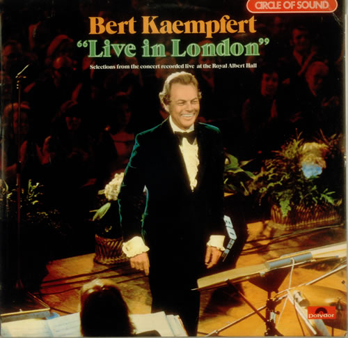 Bert Kaempfert Live In London vinyl LP album (LP record) UK BKPLPLI547266