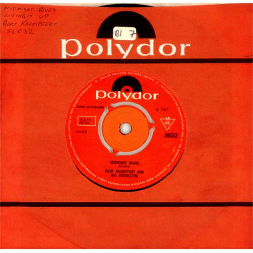 Bert Kaempfert Midnight Blues 7" vinyl single (7 inch record / 45) UK BKP07MI419629