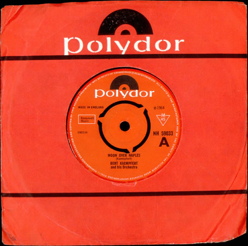 Bert Kaempfert Moon Over Naples 7" vinyl single (7 inch record / 45) UK BKP07MO419624