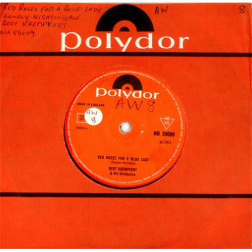 Bert Kaempfert Red Roses For A Blue Lady - Solid 7" vinyl single (7 inch record / 45) UK BKP07RE419634