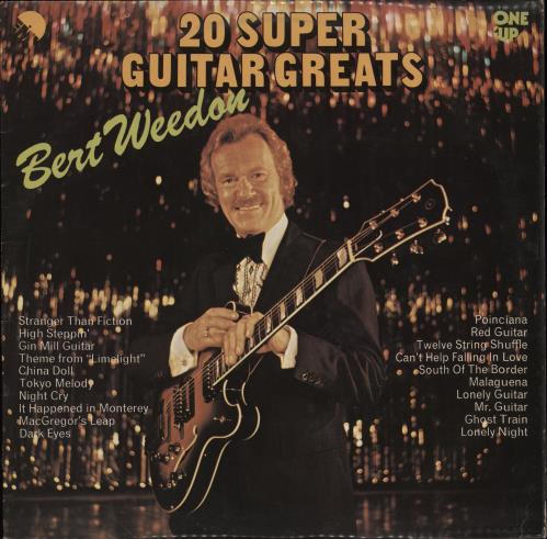 Bert Weedon 20 Super Guitar Greats vinyl LP album (LP record) UK B/WLPSU776710
