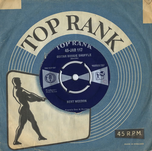 Bert Weedon Guitar Boogie Shuffle 7" vinyl single (7 inch record / 45) UK B/W07GU555973