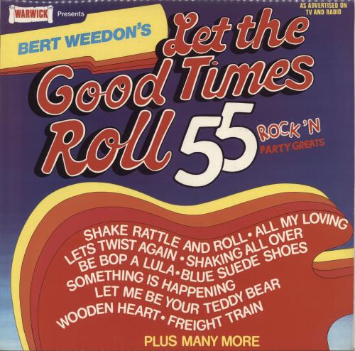 Bert Weedon Let The Good Times Roll vinyl LP album (LP record) UK B/WLPLE691999