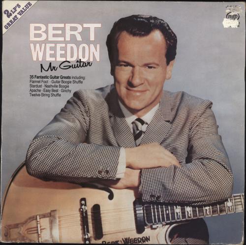Bert Weedon Mr Guitar 2-LP vinyl record set (Double LP Album) UK B/W2LMR235361