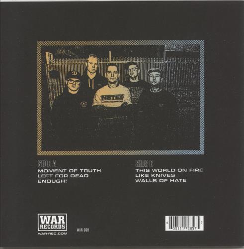 Berthold City Moment Of Truth EP 7" vinyl single (7 inch record / 45) US 6F307MO866352