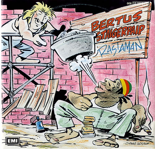 Bertus Staigerpaip Rastaman 7" vinyl single (7 inch record / 45) Dutch G5T07RA628161