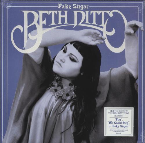Beth Ditto Fake Sugar - 180gm Clear Vinyl vinyl LP album (LP record) UK B85LPFA730470