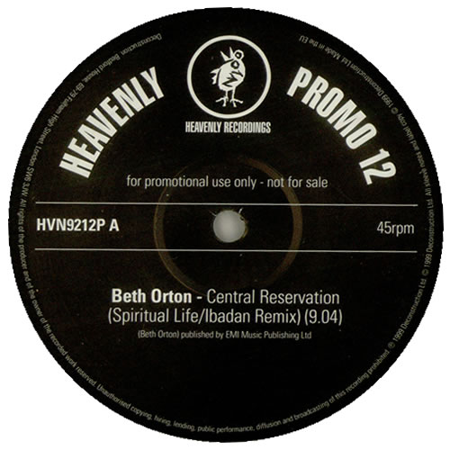 Beth Orton Central Reservation 12" vinyl single (12 inch record / Maxi-single) UK BET12CE145675