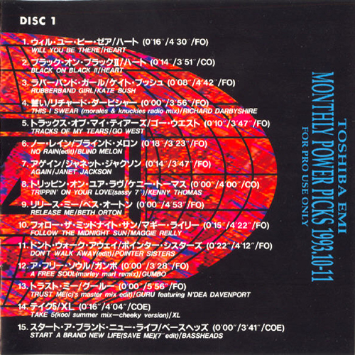 Beth Orton Toshiba EMI Monthly Power Picks 1993: 10-11 2 CD album set (Double CD) Japanese BET2CTO174229