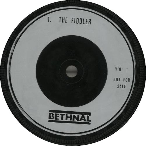 Bethnal Live Recording 7" vinyl single (7 inch record / 45) UK B2N07LI692374