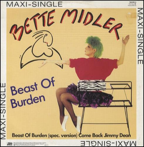 Bette Midler Beast Of Burden 12" vinyl single (12 inch record / Maxi-single) German BMI12BE226721