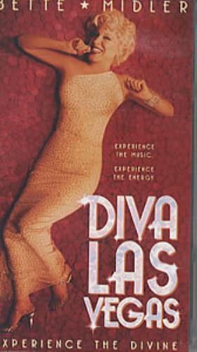 Bette Midler Diva Las Vegas video (VHS or PAL or NTSC) UK BMIVIDI218113
