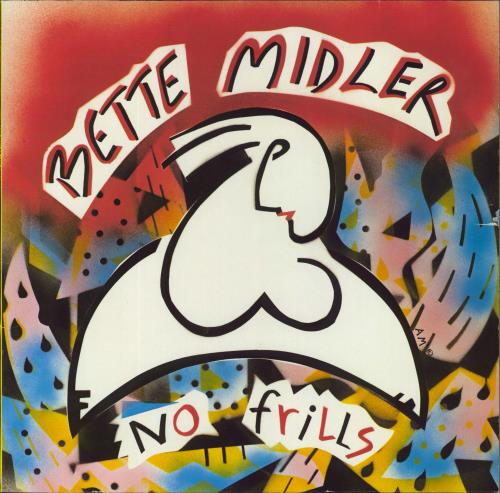 Bette Midler No Frills vinyl LP album (LP record) German BMILPNO425557