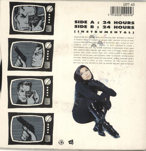 Betty Boo 24 Hours 7" vinyl single (7 inch record / 45) UK BOO07HO594307