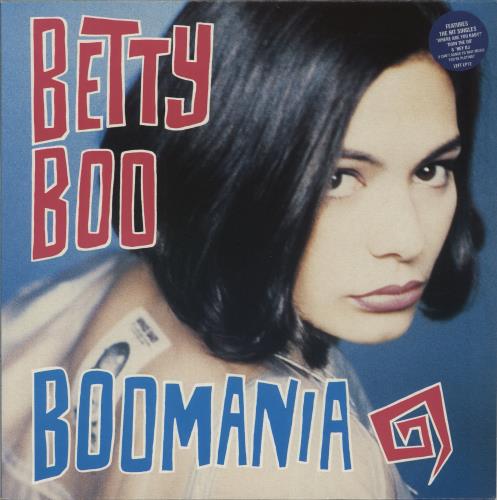 Betty Boo Boomania vinyl LP album (LP record) UK BOOLPBO882104