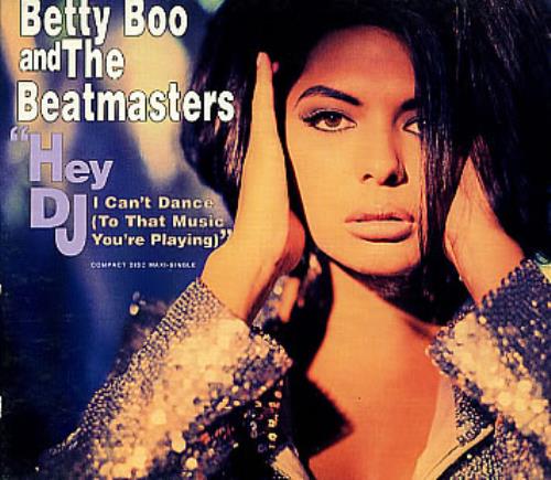 Betty Boo Hey Dj CD single (CD5 / 5") US BOOC5HE35135