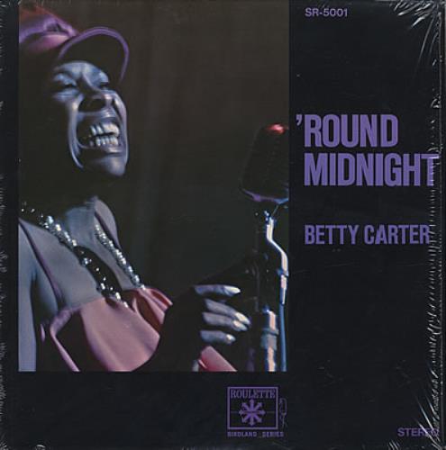 Betty Carter 'Round Midnight vinyl LP album (LP record) US 1BCLPRO378718