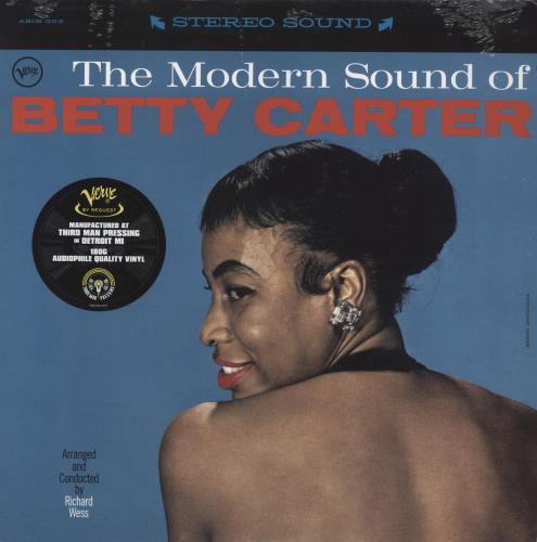 Betty Carter The Modern Sound Of Betty Carter - 180gm - Sealed vinyl LP album (LP record) US 1BCLPTH838479