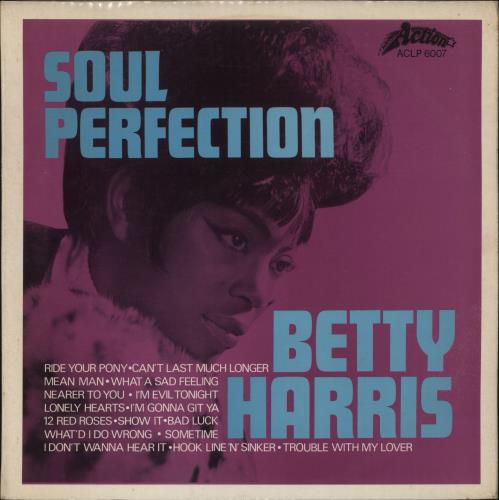 Betty Harris Soul Perfection vinyl LP album (LP record) UK EW9LPSO889116