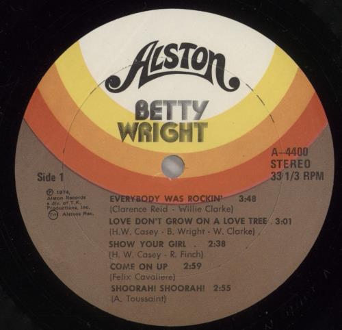 Betty Wright Danger High Voltage vinyl LP album (LP record) US BWRLPDA882032