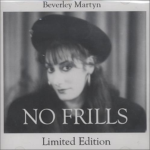 Beverley Martyn No Frills CD album (CDLP) UK BVMCDNO263324