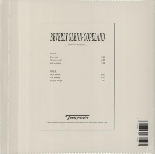 Beverly Glenn-Copeland ...Keyboard Fantasies... - Sealed vinyl LP album (LP record) UK 8F5LPKE848290