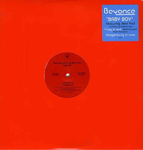 Beyonc� Baby Boy 12" vinyl single (12 inch record / Maxi-single) US BYK12BA275239