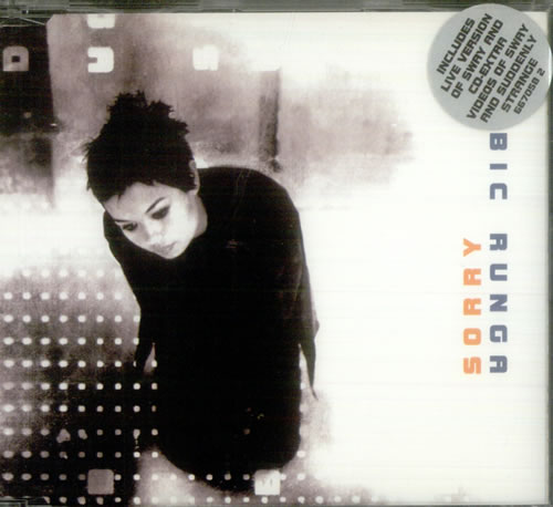 Bic Runga Sorry CD single (CD5 / 5") Australian BICC5SO538604
