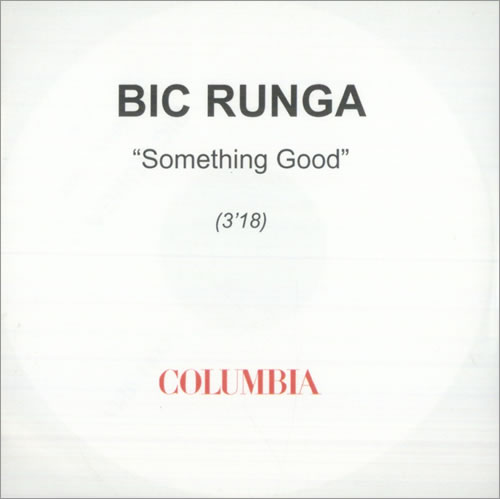 Bic Runga Something Good UK Promo CD-R acetate (514880)